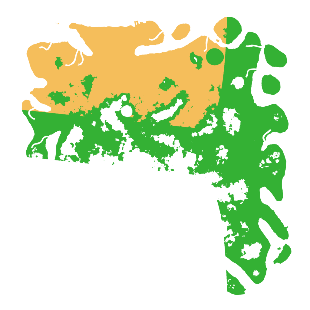 Biome Rust Map: Procedural Map, Size: 4800, Seed: 1077508950