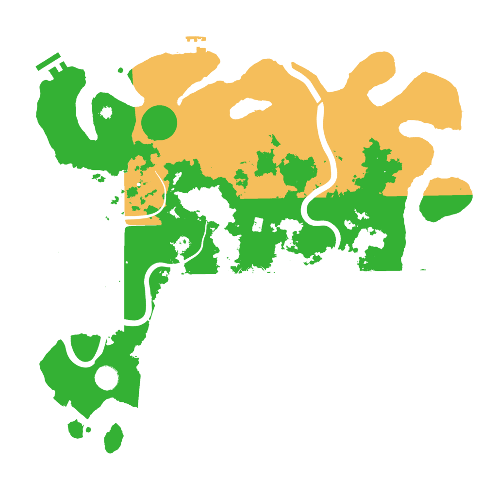 Biome Rust Map: Procedural Map, Size: 3750, Seed: 5595595