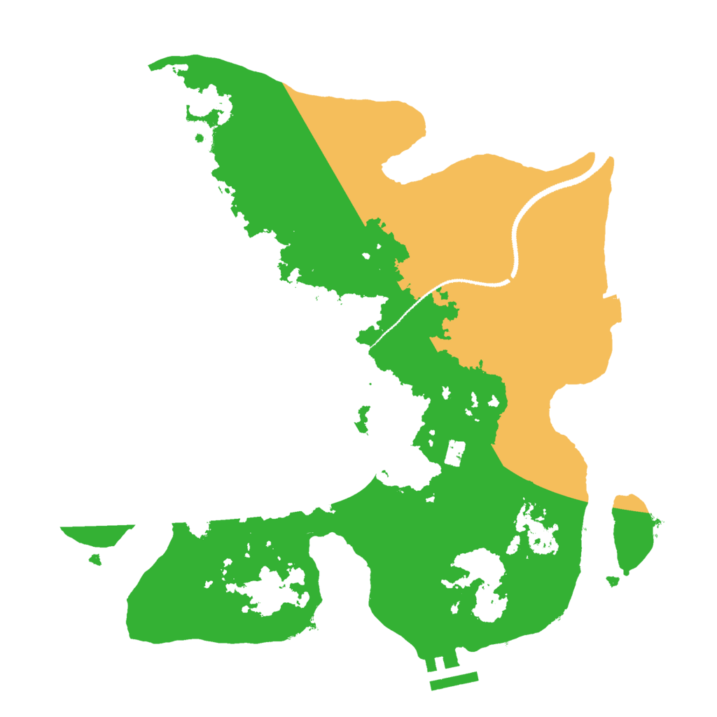 Biome Rust Map: Procedural Map, Size: 3000, Seed: 701942