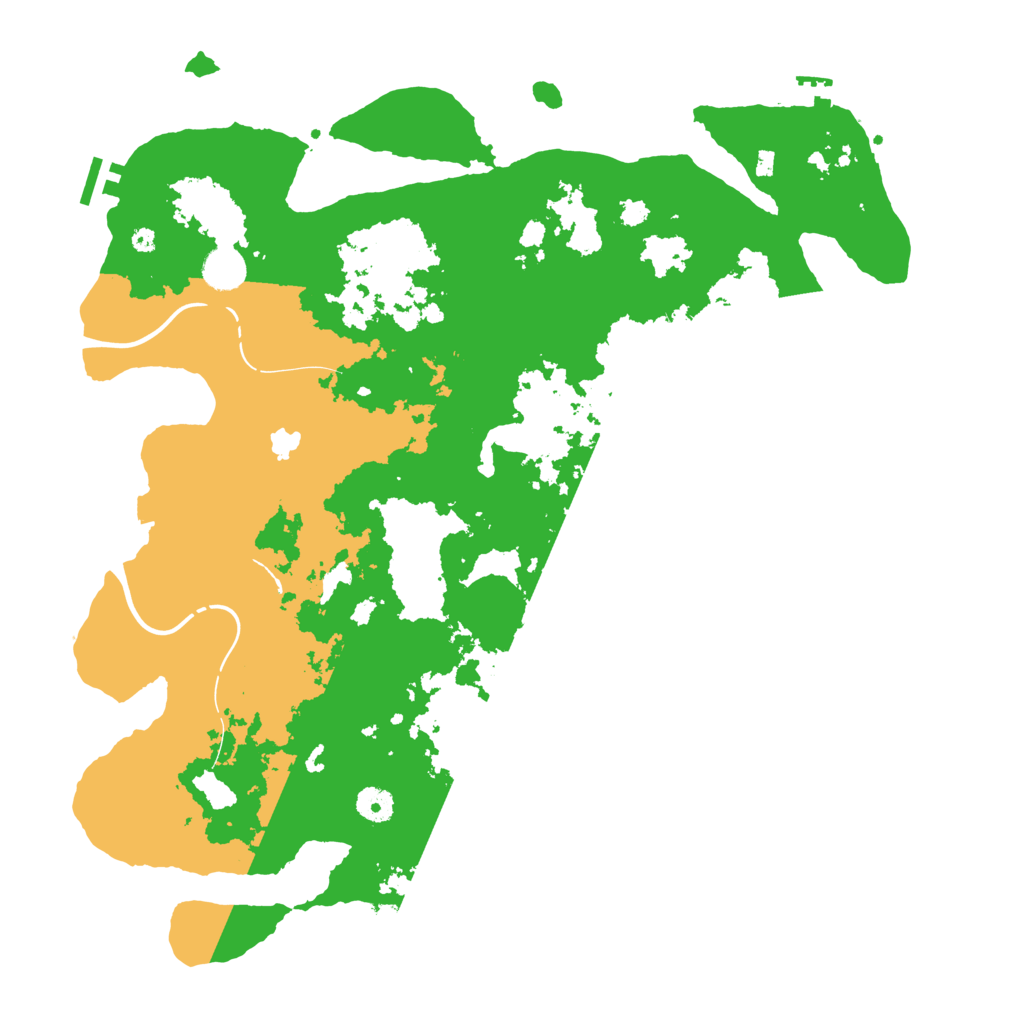 Biome Rust Map: Procedural Map, Size: 4250, Seed: 884179945