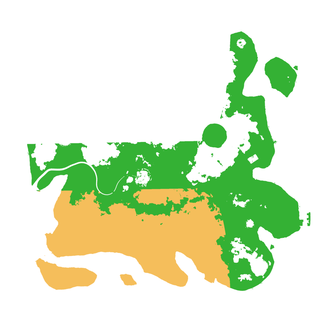 Biome Rust Map: Procedural Map, Size: 3500, Seed: 21148012