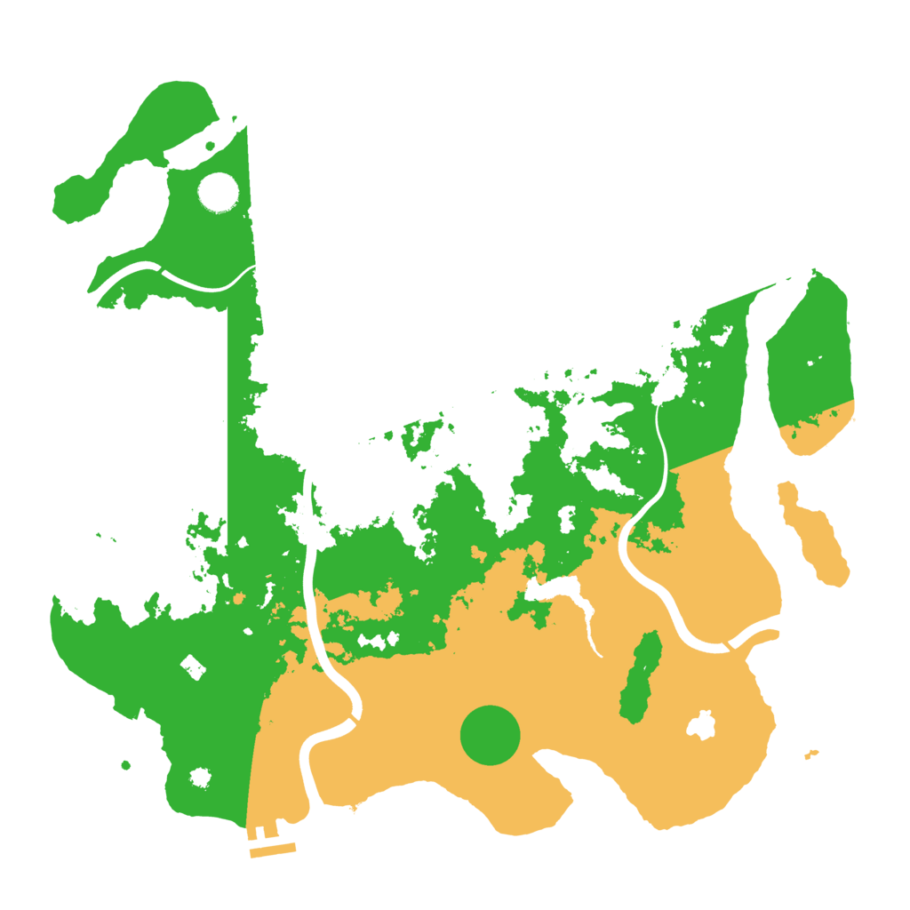 Biome Rust Map: Procedural Map, Size: 4000, Seed: 1567927845
