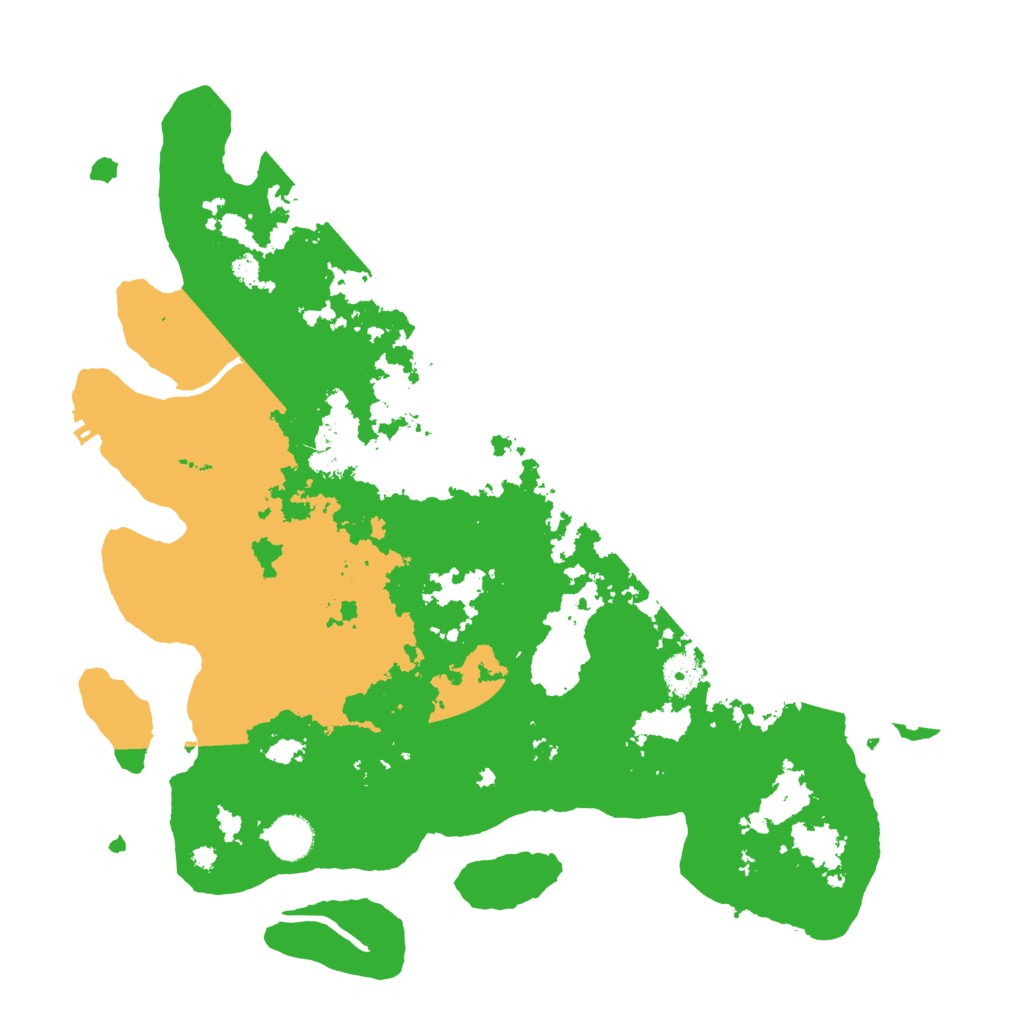 Biome Rust Map: Procedural Map, Size: 4000, Seed: 90751