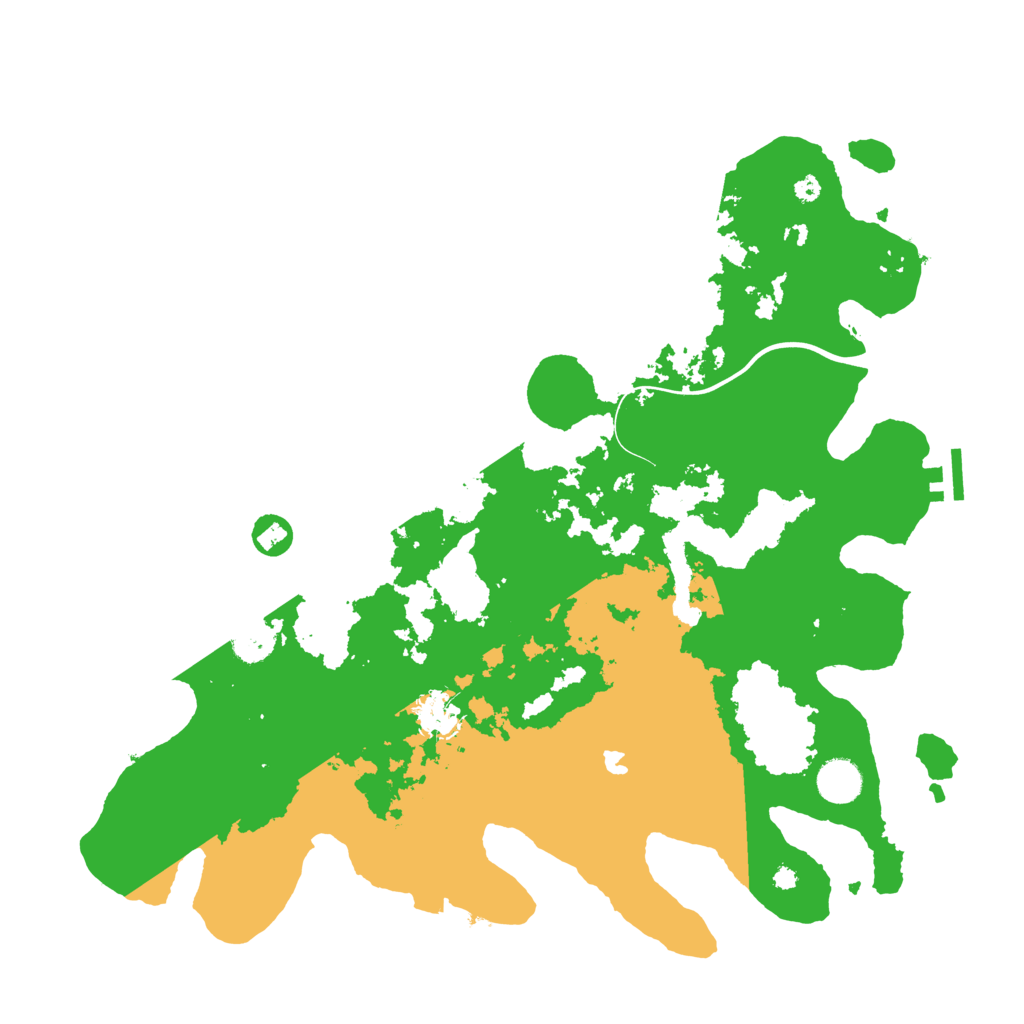 Biome Rust Map: Procedural Map, Size: 4000, Seed: 839925300