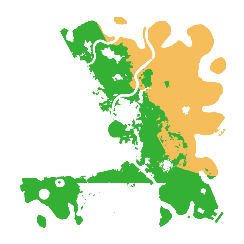 Biome Rust Map: Procedural Map, Size: 4000, Seed: 4828172