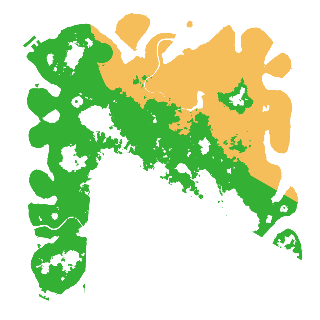 Biome Rust Map: Procedural Map, Size: 4300, Seed: 706769123