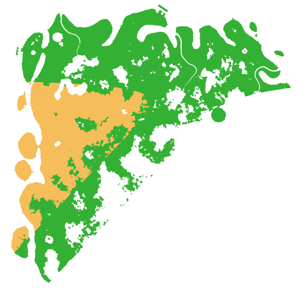 Biome Rust Map: Procedural Map, Size: 5700, Seed: 11249