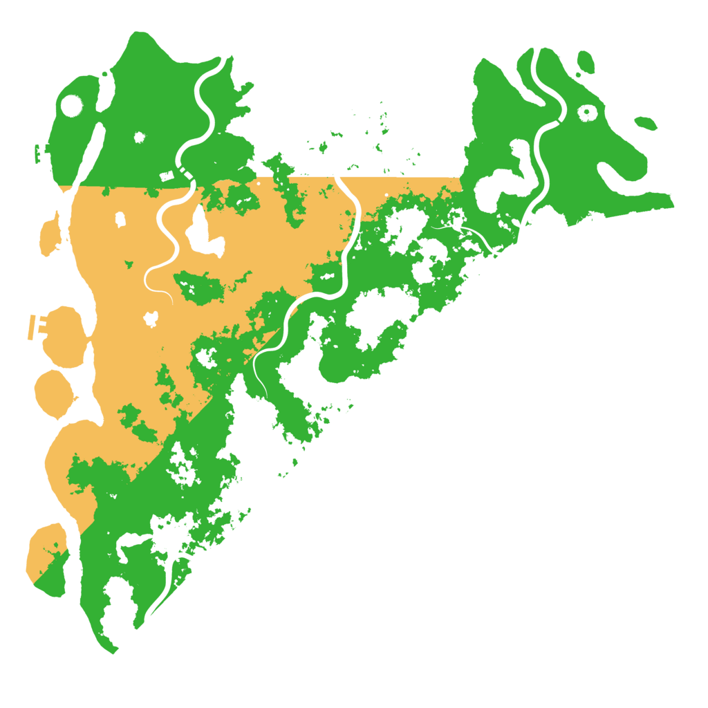 Biome Rust Map: Procedural Map, Size: 5700, Seed: 11249