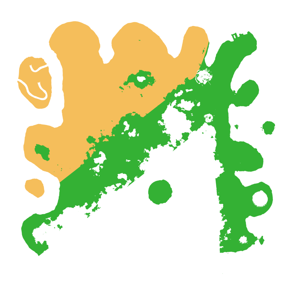 Biome Rust Map: Procedural Map, Size: 3500, Seed: 872170878