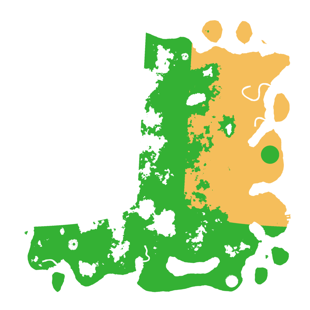 Biome Rust Map: Procedural Map, Size: 4500, Seed: 1672299850