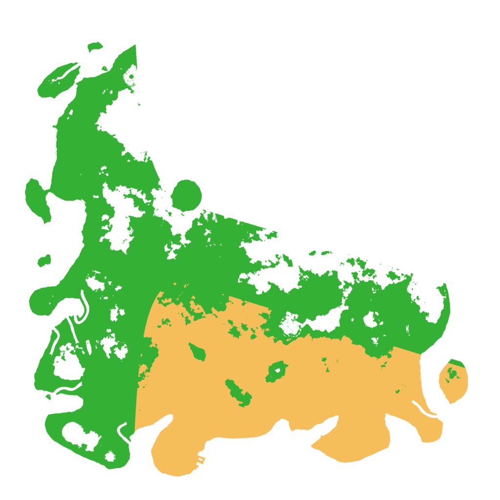 Biome Rust Map: Procedural Map, Size: 4500, Seed: 1109507457
