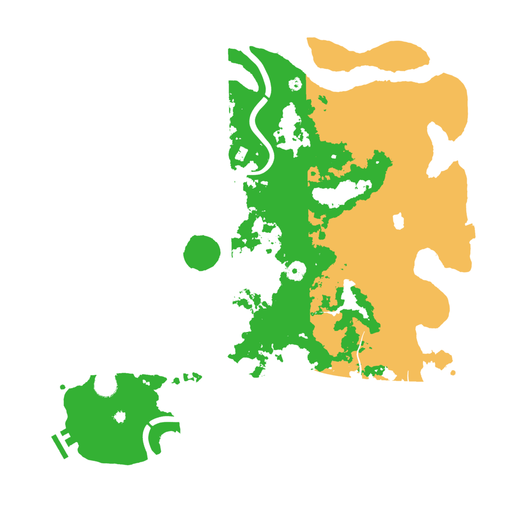 Biome Rust Map: Procedural Map, Size: 4000, Seed: 919824871