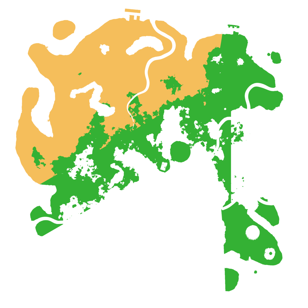 Biome Rust Map: Procedural Map, Size: 4000, Seed: 1376085302