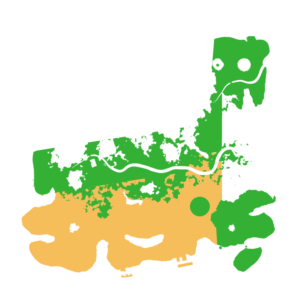 Biome Rust Map: Procedural Map, Size: 4000, Seed: 14101990