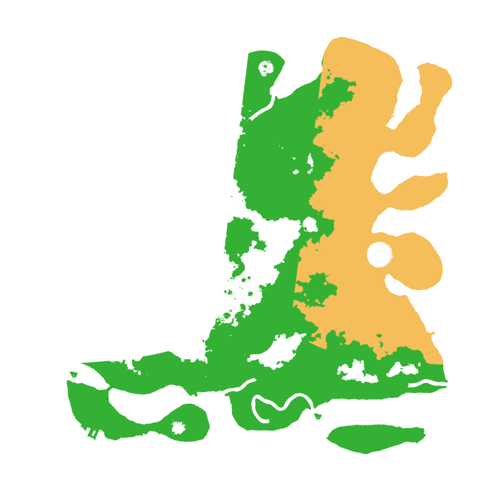 Biome Rust Map: Procedural Map, Size: 3500, Seed: 1579135631