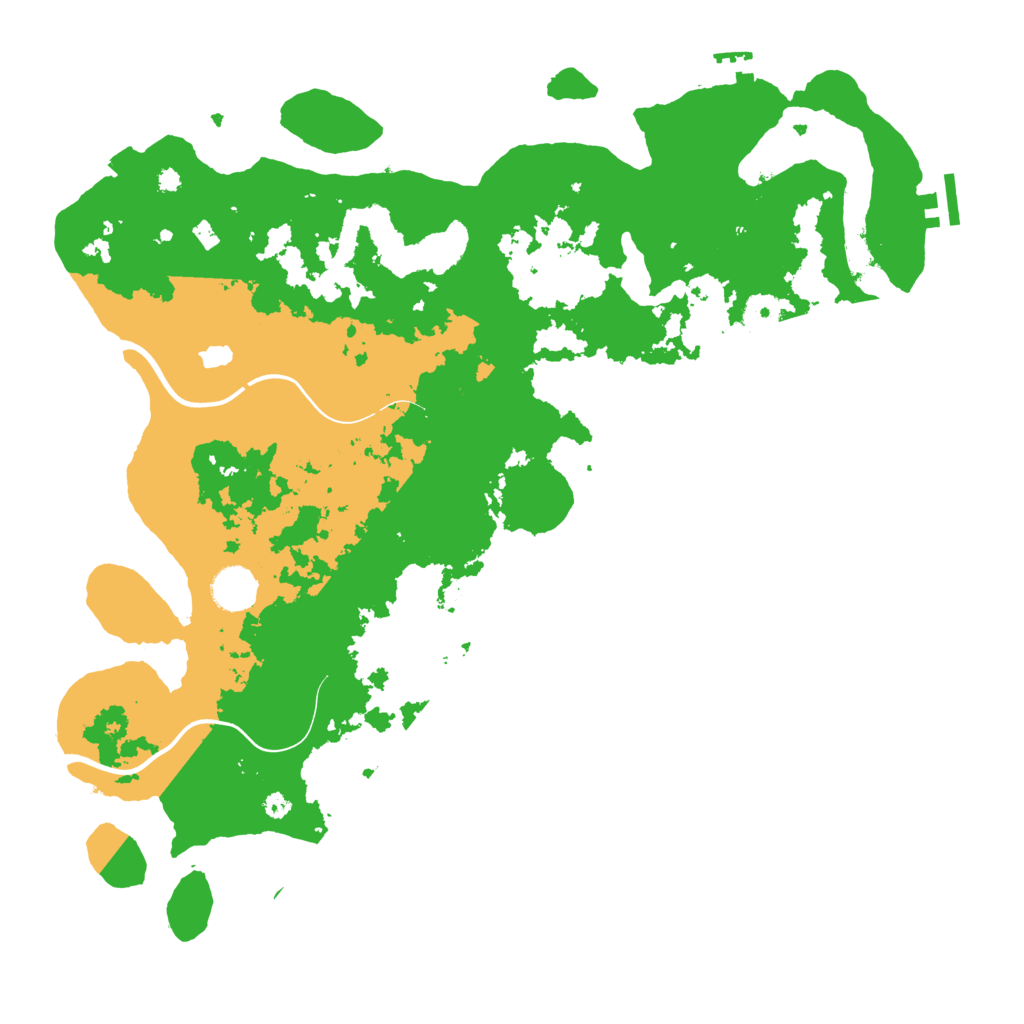 Biome Rust Map: Procedural Map, Size: 4000, Seed: 732066488