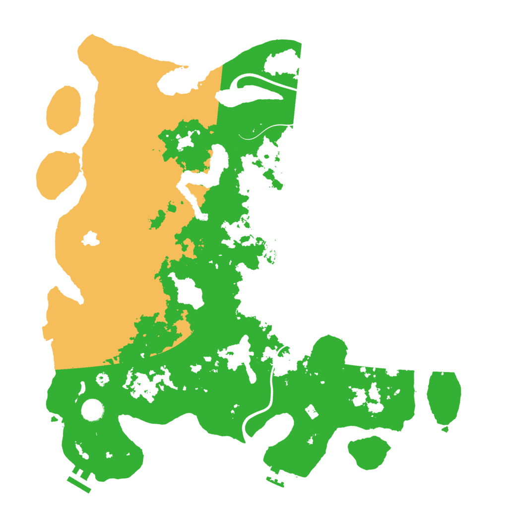 Biome Rust Map: Procedural Map, Size: 4000, Seed: 1861923883