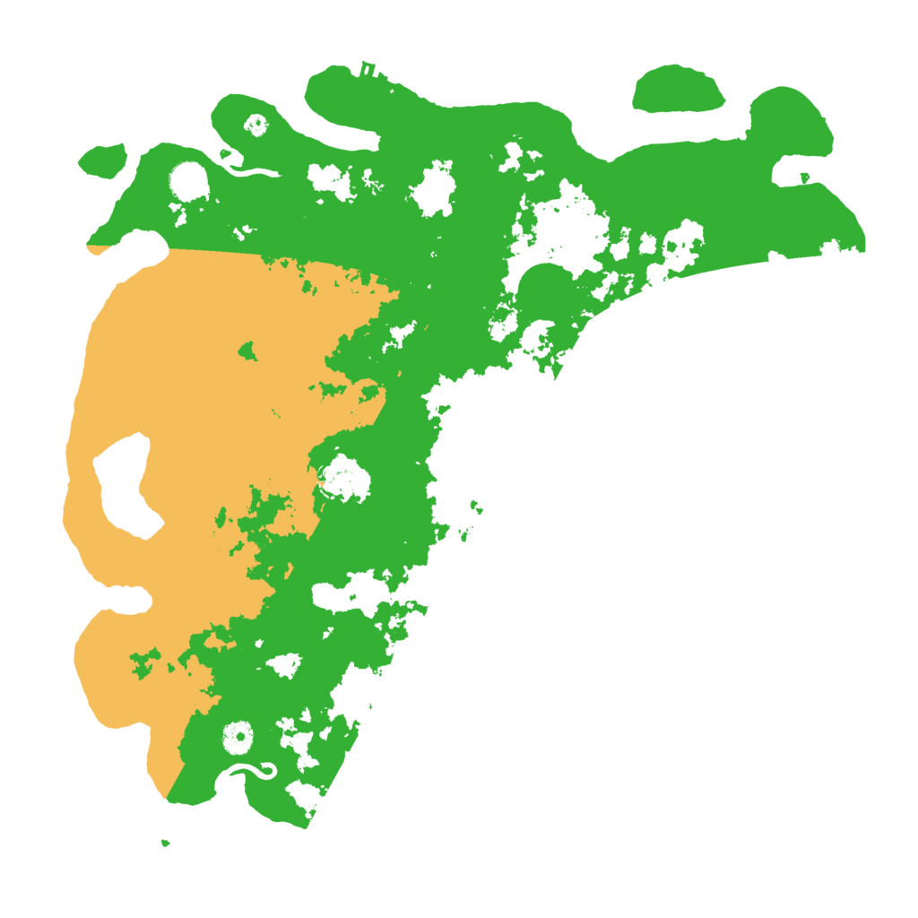Biome Rust Map: Procedural Map, Size: 4250, Seed: 674421985