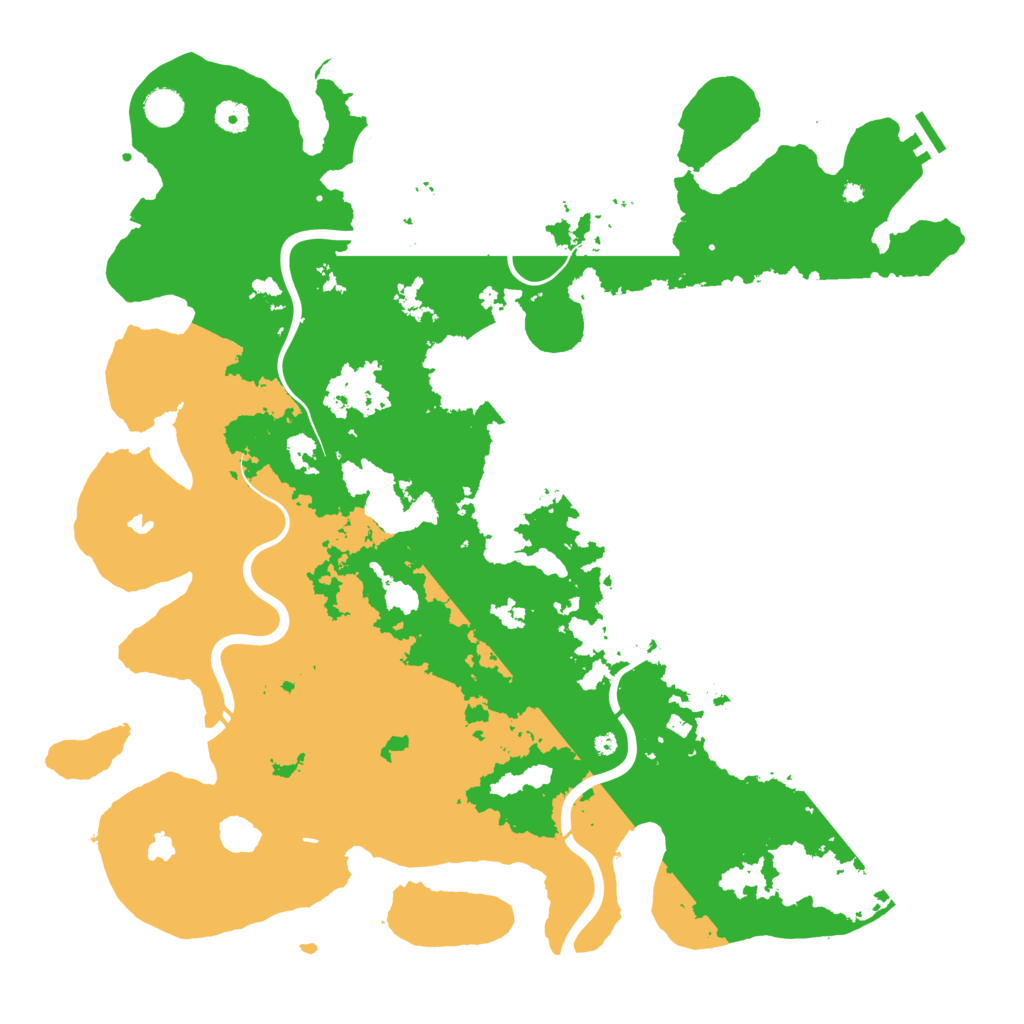 Biome Rust Map: Procedural Map, Size: 4608, Seed: 1337