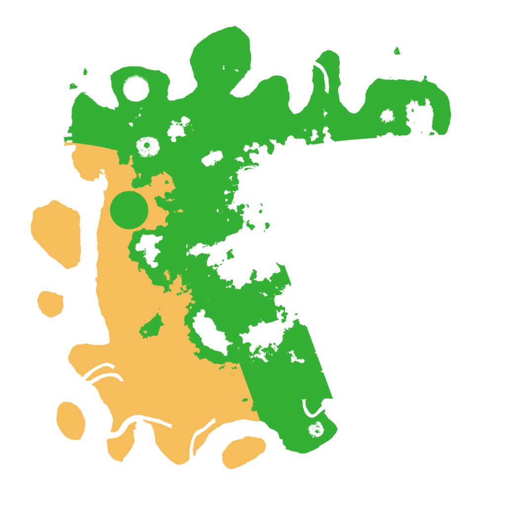 Biome Rust Map: Procedural Map, Size: 3500, Seed: 16146031