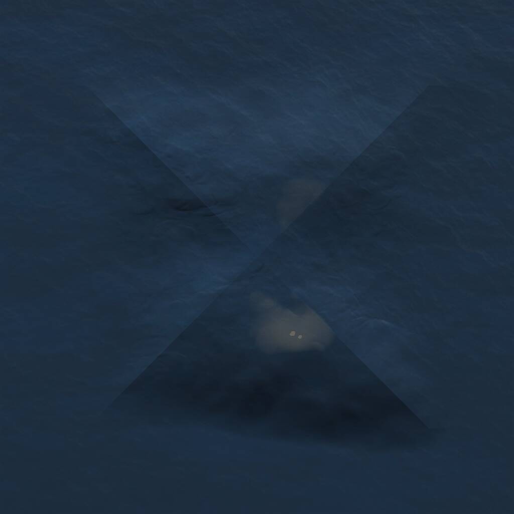 Rust Map: Procedural Map, Size: 1000, Seed: 478233, 1 Monuments