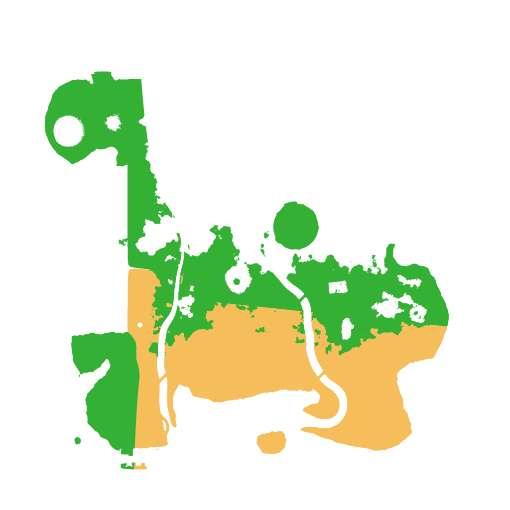 Biome Rust Map: Procedural Map, Size: 3000, Seed: 1305347709