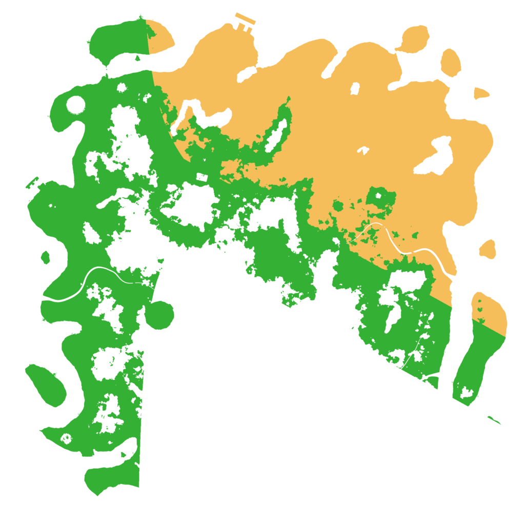 Biome Rust Map: Procedural Map, Size: 5000, Seed: 1489761028
