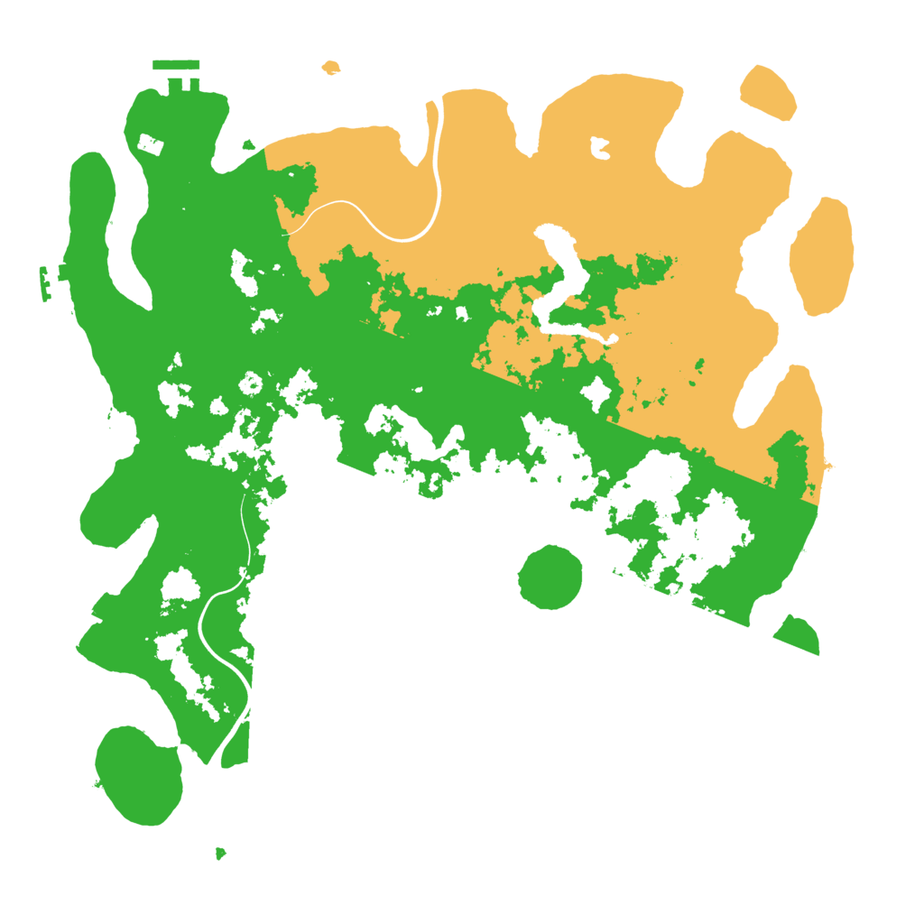 Biome Rust Map: Procedural Map, Size: 4000, Seed: 1785659488