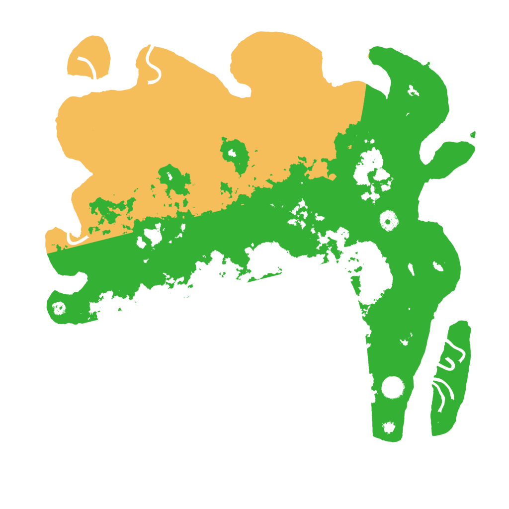 Biome Rust Map: Procedural Map, Size: 4000, Seed: 19543259