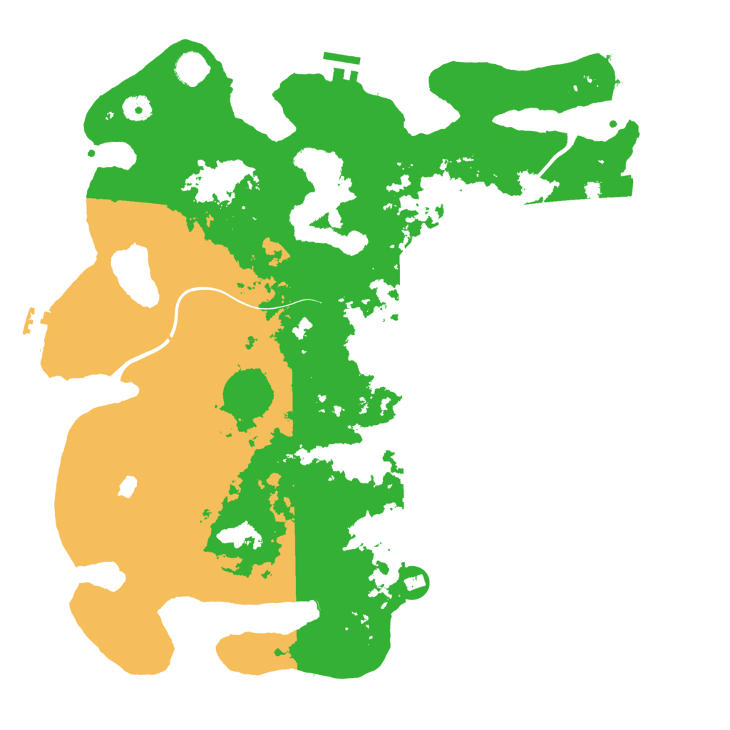 Biome Rust Map: Procedural Map, Size: 4000, Seed: 238034327