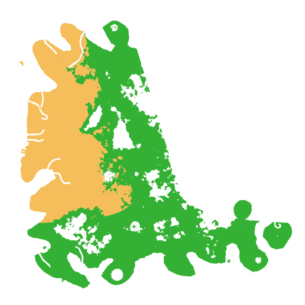 Biome Rust Map: Procedural Map, Size: 4500, Seed: 1122022