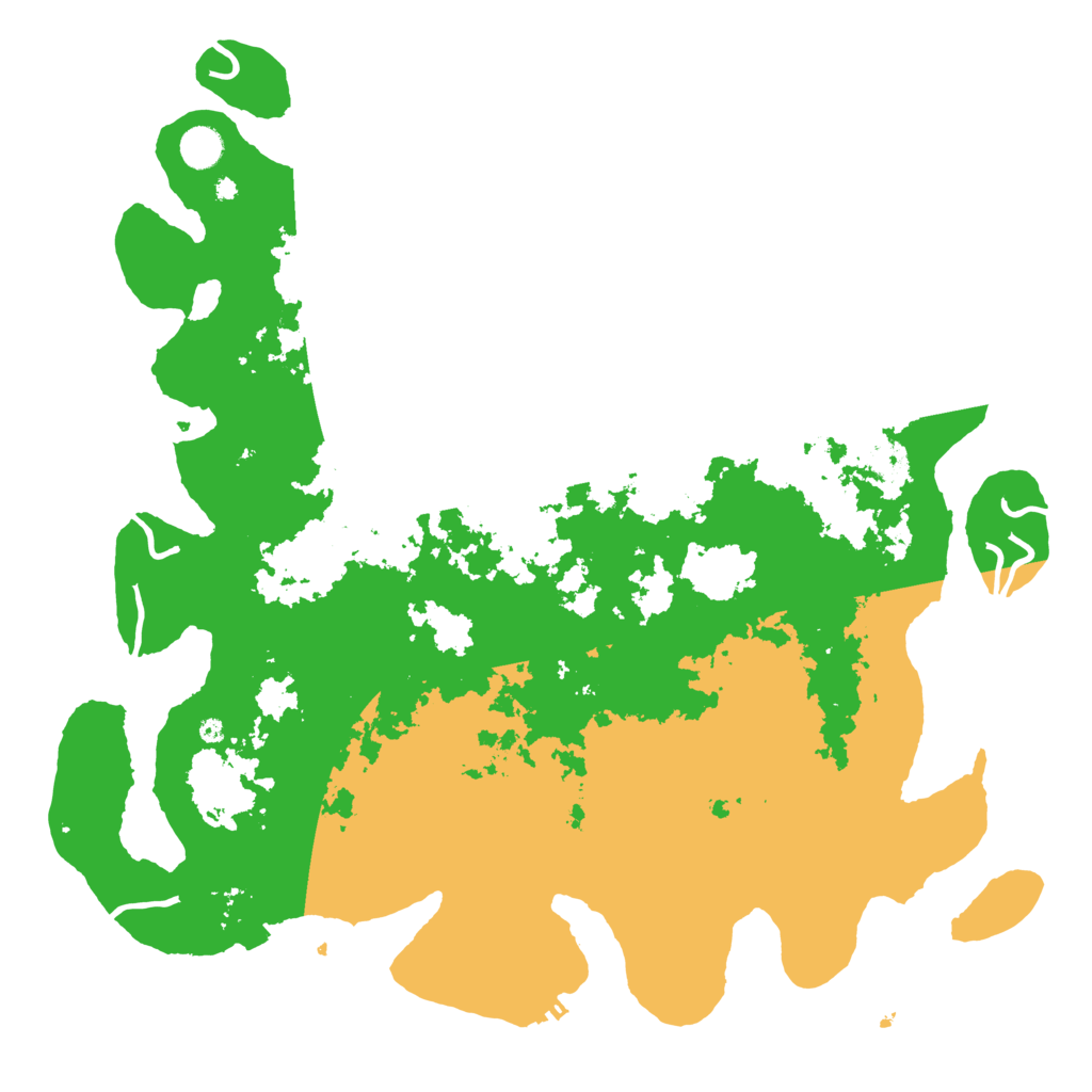 Biome Rust Map: Procedural Map, Size: 4500, Seed: 439641882