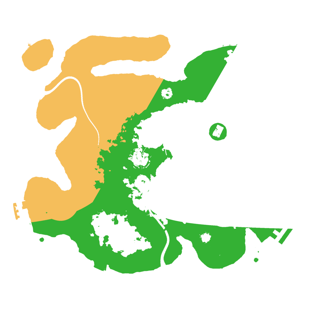 Biome Rust Map: Procedural Map, Size: 2850, Seed: 50500