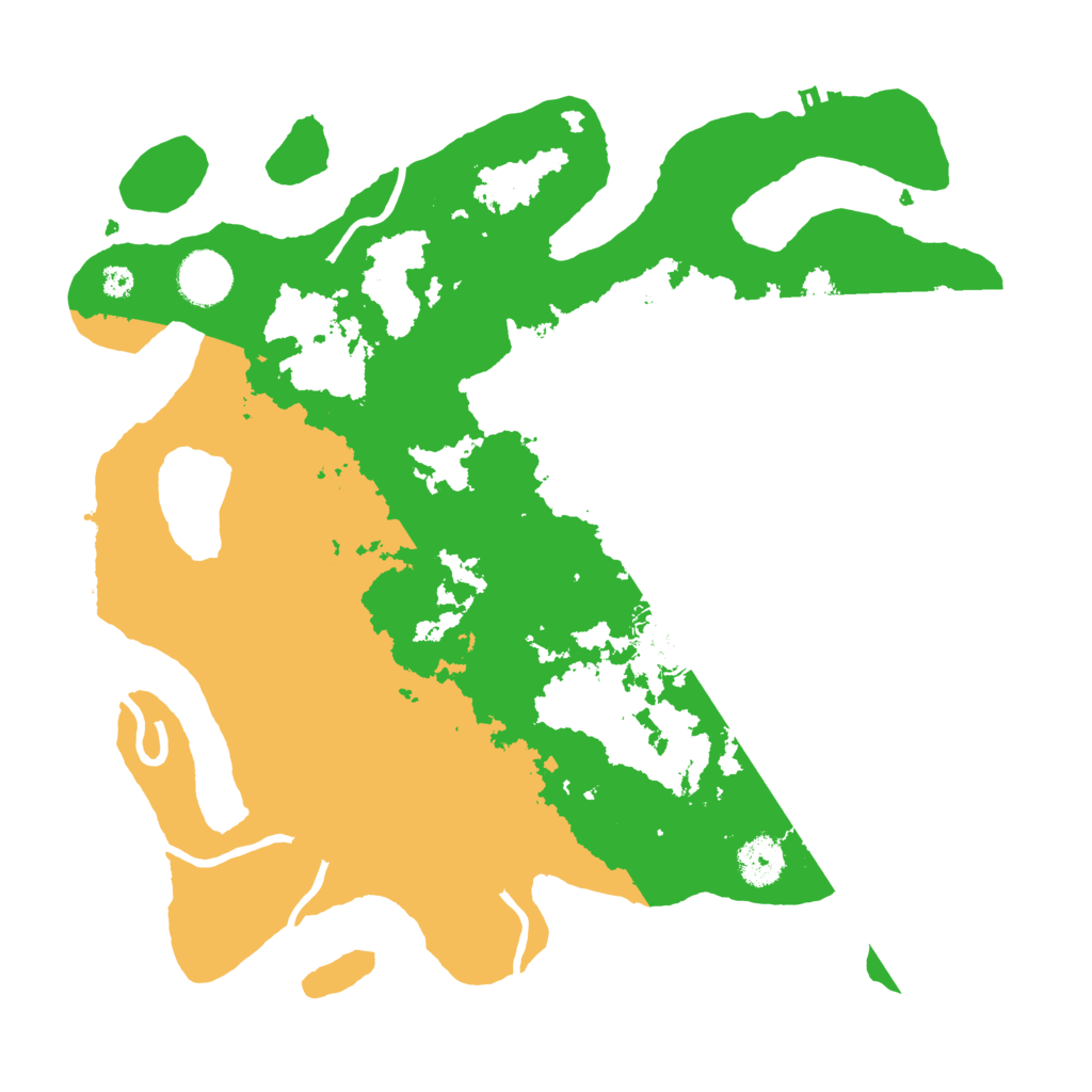 Biome Rust Map: Procedural Map, Size: 3500, Seed: 69161534