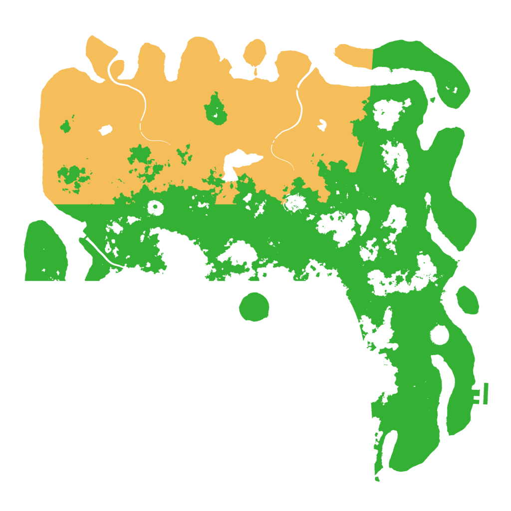 Biome Rust Map: Procedural Map, Size: 4800, Seed: 709976771