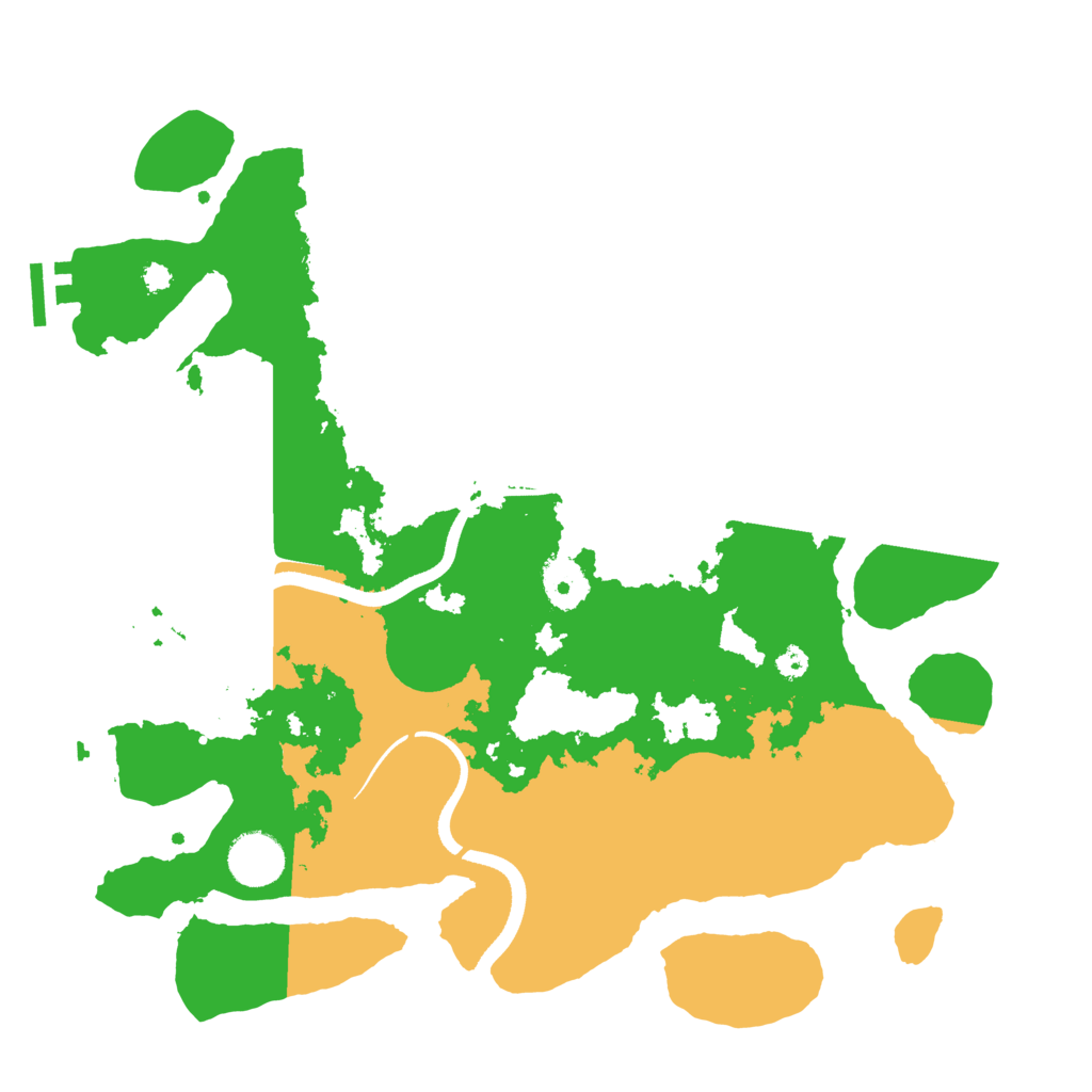 Biome Rust Map: Procedural Map, Size: 3500, Seed: 1575322036
