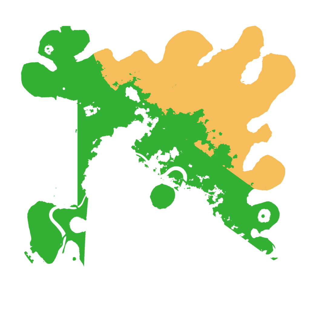 Biome Rust Map: Procedural Map, Size: 3500, Seed: 1294194244