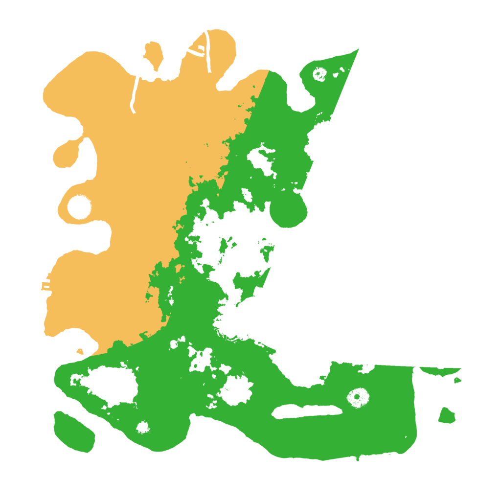 Biome Rust Map: Procedural Map, Size: 3700, Seed: 98003757