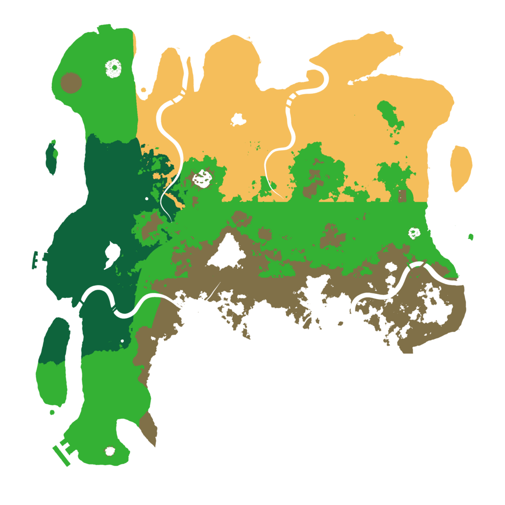 Biome Rust Map: Procedural Map, Size: 4250, Seed: 43848816