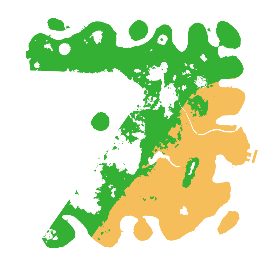 Biome Rust Map: Procedural Map, Size: 4000, Seed: 747240215