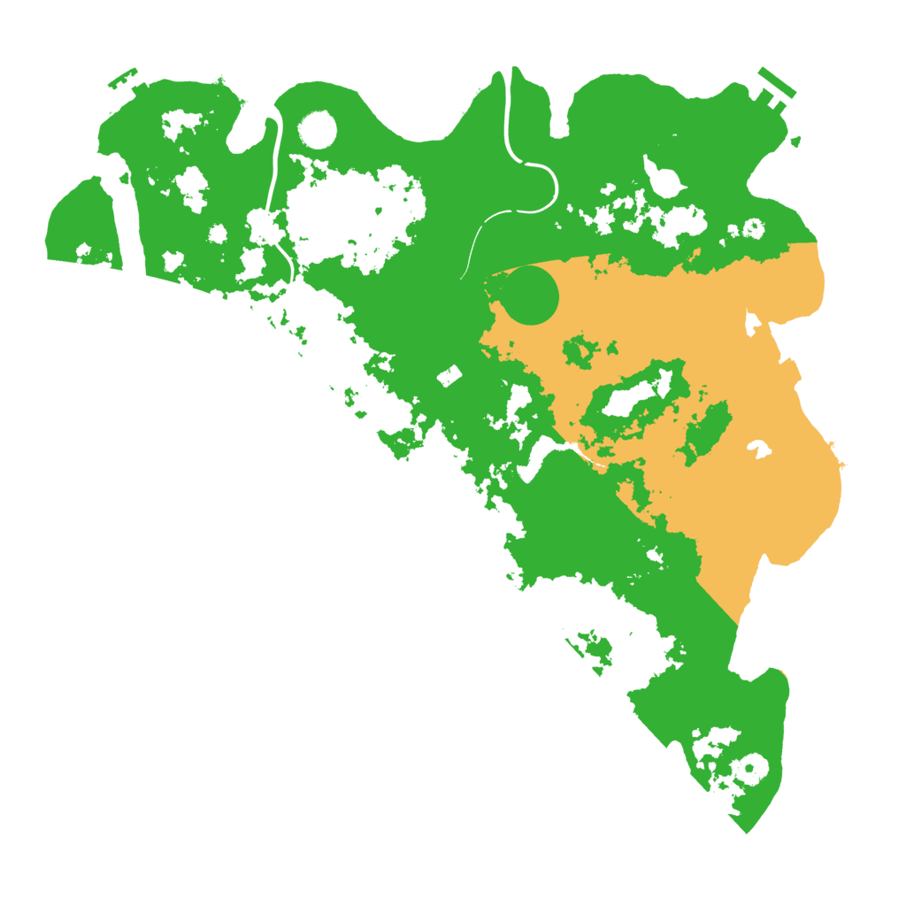 Biome Rust Map: Procedural Map, Size: 4250, Seed: 2110598988