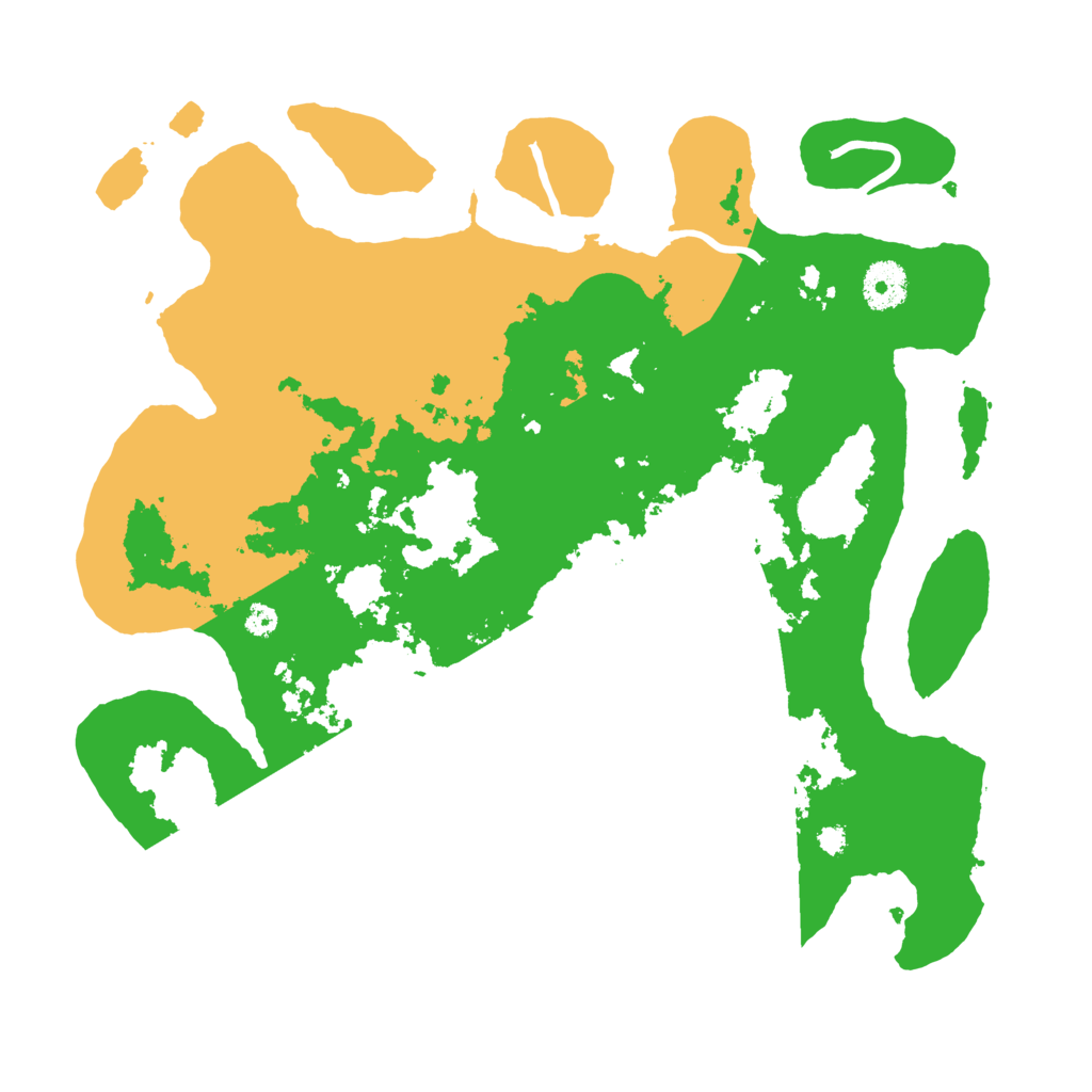 Biome Rust Map: Procedural Map, Size: 3500, Seed: 28447989