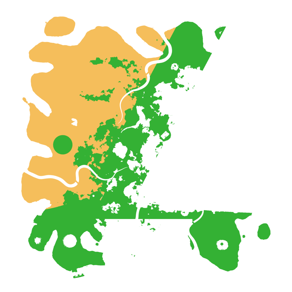 Biome Rust Map: Procedural Map, Size: 4000, Seed: 74562641