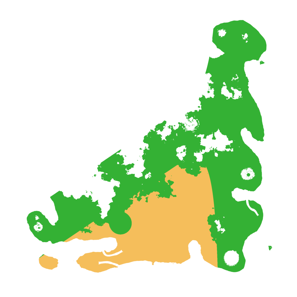 Biome Rust Map: Procedural Map, Size: 3500, Seed: 69142020