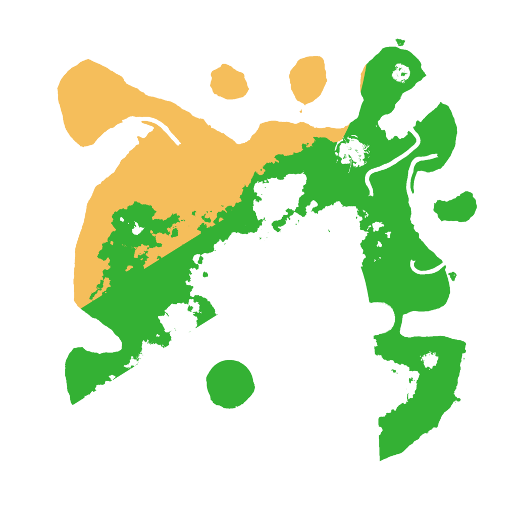 Biome Rust Map: Procedural Map, Size: 3000, Seed: 1640242584