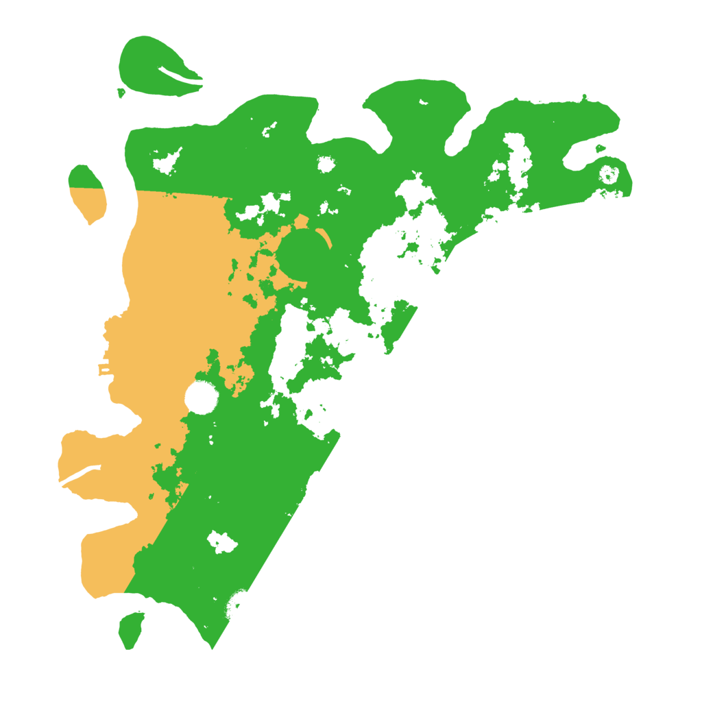 Biome Rust Map: Procedural Map, Size: 3750, Seed: 16590