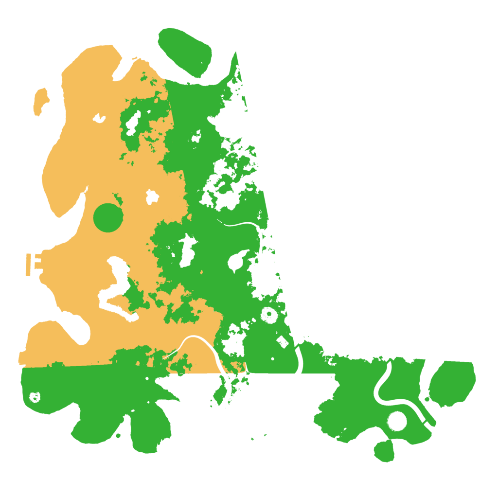 Biome Rust Map: Procedural Map, Size: 4500, Seed: 1827137313