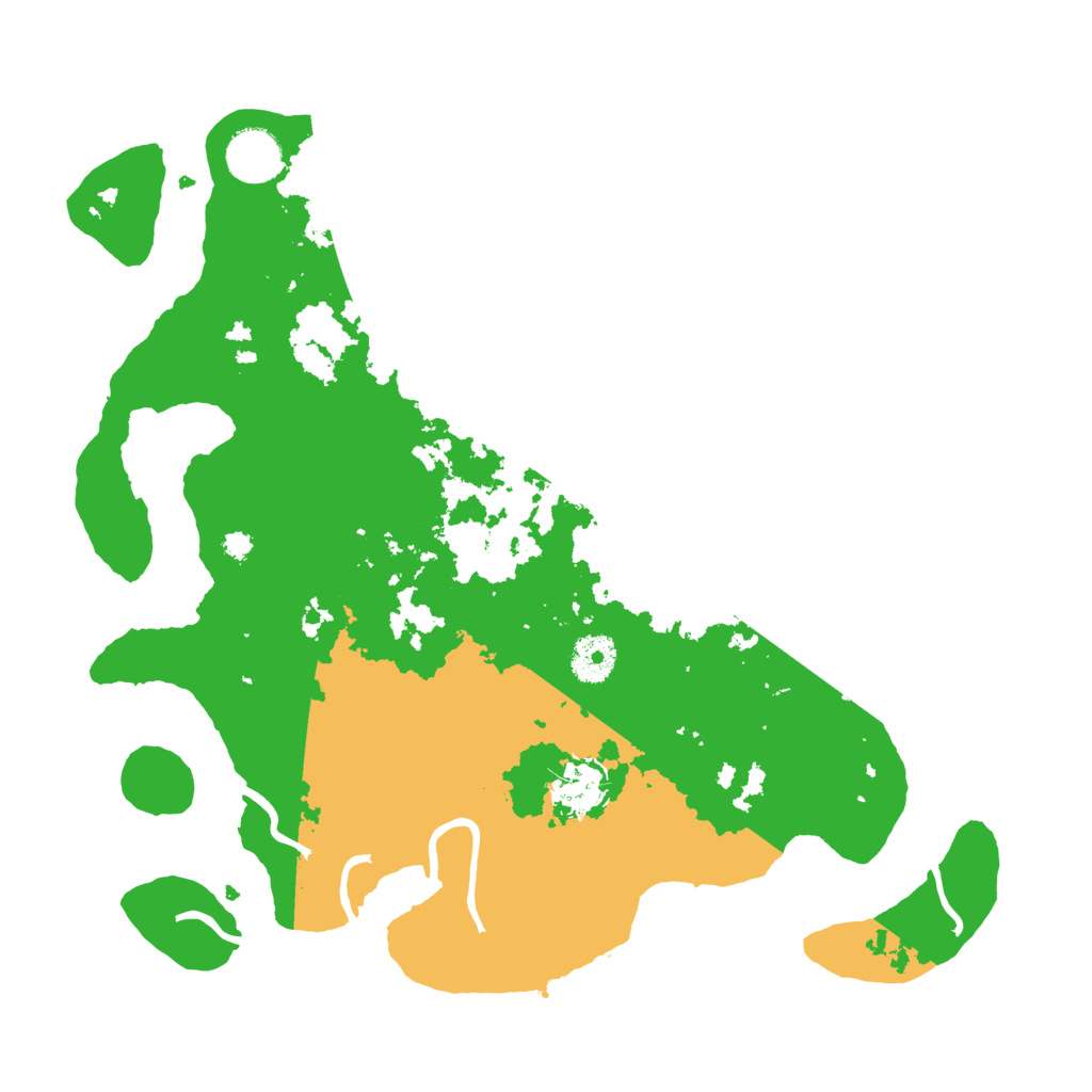 Biome Rust Map: Procedural Map, Size: 3500, Seed: 1549870488