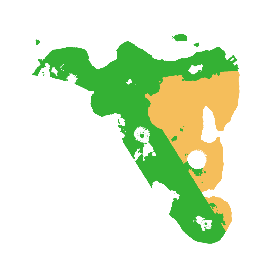 Biome Rust Map: Procedural Map, Size: 2500, Seed: 1902750713