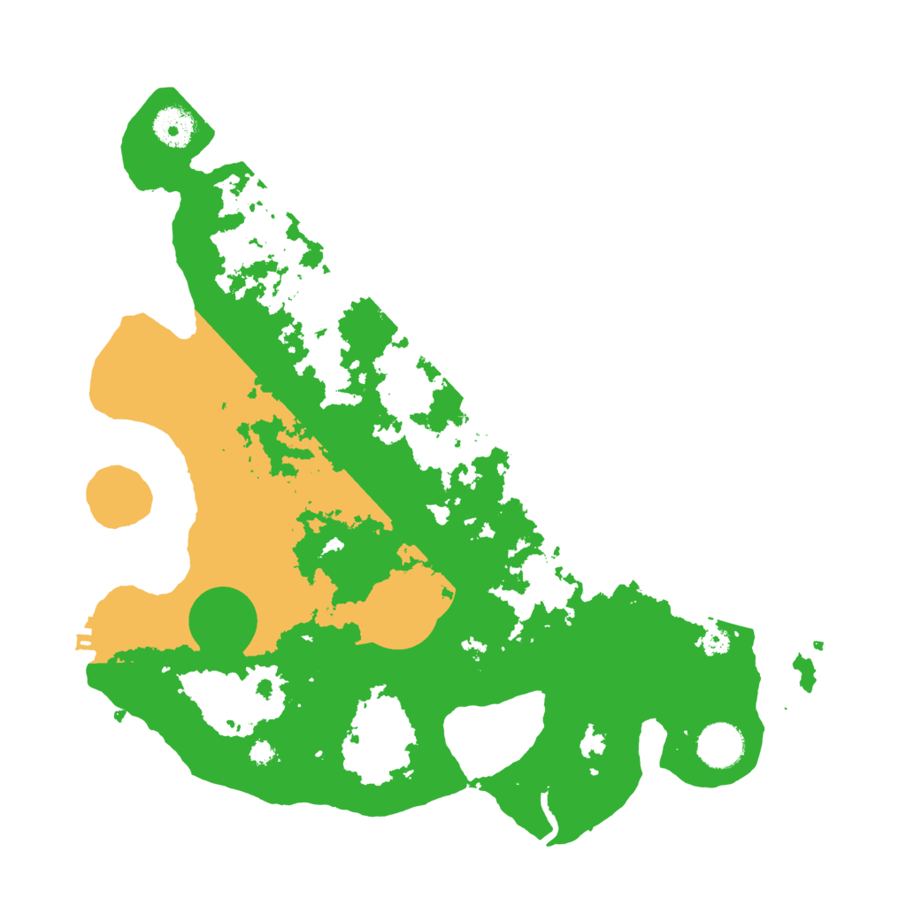 Biome Rust Map: Procedural Map, Size: 3500, Seed: 6830425